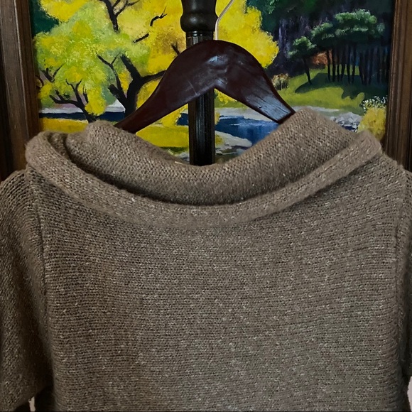 Lovestich Camel Speckled Knit Cardigan Sweater M - Picture 11 of 16